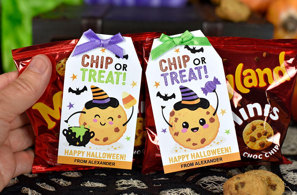 Halloween cookie tags Halloween cookie tags